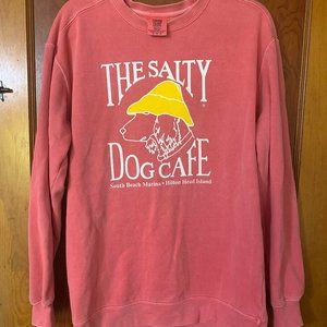 Salty Dog Cafe Comfort Colors Sweatshirt- Pink